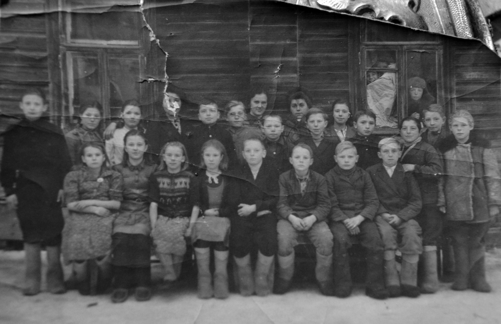 Ученики Кузловской школы, 1940-е гг.